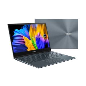 Asus Zenbook Flip 13 Intel Core i5-1135G7 2.40 GHz/ 8GB / 1 TB SSD / 13.3 inches OLED, FHD (1920 x 1080) Touch screen / Windows 11 Pro / Pine Grey Notebook (UX363EA-OLED005W)