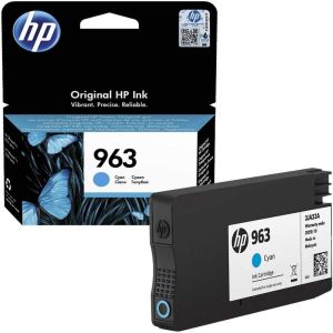 HP 963 Cyan Original Ink Cartridge (3JA23AE#BGX)