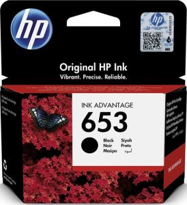 HP 653 Black Original Ink Advantage Cartridge (3YM75AE#BHL)