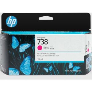 HP 738 130ml Black Ink Crtg