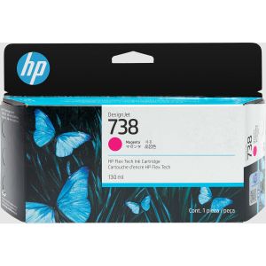 HP 738 130ml Magenta Ink Crtg