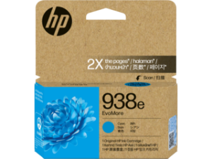 HP 938e Cyan Original Ink Cartridge