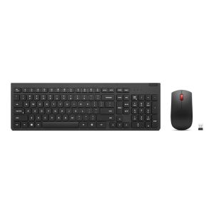 Lenovo Essential Wireless Combo Keyboard and Mouse Gen2 Arabic Black (4X31N50748)