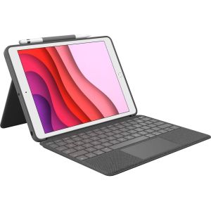 Logitech Combo Touch for iPad (7th, 8th, and 9th generation) Graphite Smart Connector Arabic 920-009996