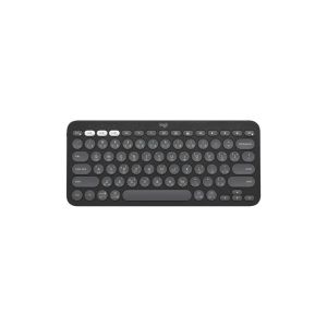 Logitech Pebble Keys 2 K380s Bluetooth Wireless Keyboard Tonal Graphite (920-011867)
