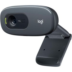 Logitech C270 HD webcam 3 MP 1280 x 720 pixels USB 2.0 Black 960-001063