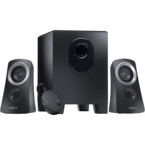 Logitech Z313 Speaker System with Subwoofer Black (980-000447)