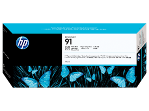 HP 91 775-ml Photo Black DesignJet Pigment Ink Cartridge