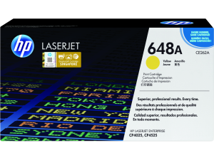 HP 648A Yellow LaserJet Toner Cartridge