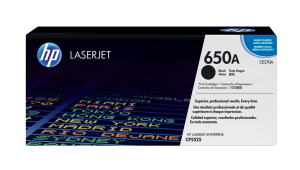 HP 650A Black Original LaserJet Toner Cartridge