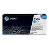 HP 650A Cyan Original LaserJet Toner Cartridge