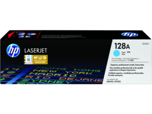 HP 128A Cyan Original LaserJet Toner Cartridge