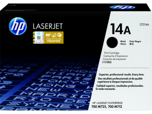 HP 14A BLACK LASERJET TONER CARTRIDGE