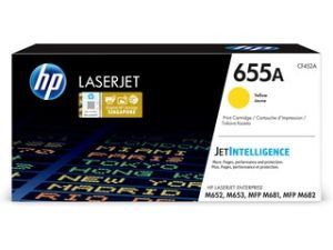 HP 655A Yellow Original LaserJet Toner Cartridge