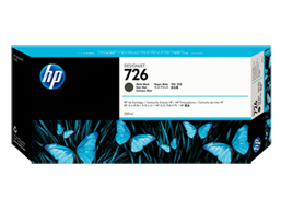 HP 726 300-ml Matte Black Designjet Ink