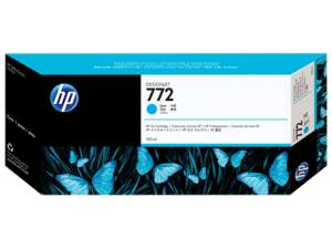 HP 772 300-ML CYAN DJ INK CARTRIDGE