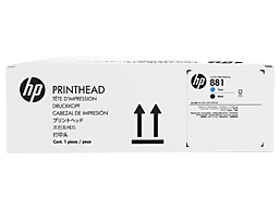 HP 881 CYAN AND BLACK PRINTHEAD