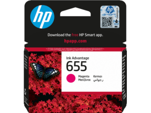 HP 655 Magenta Original Ink Advantage Cartridge