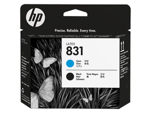 HP 831 CYAN / BLACK LATEX PRINTHEAD