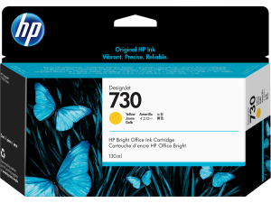 HP 730 130-ml Yellow DesignJet Ink Cartridge