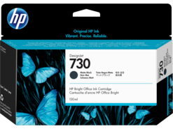 HP 730 130-ml Matte Black DesignJet Ink Cartridge