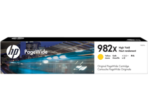 HP 982X High Yield Yellow Original PageWide Cartridge