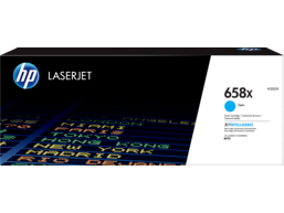 HP 658X High Yield Cyan Original LaserJet Toner Cartridge