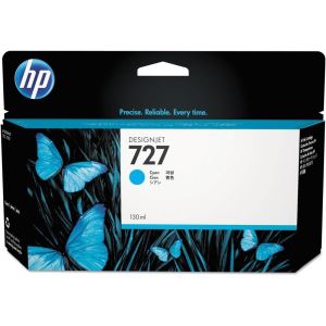 HP 727 130-ml Cyan DesignJet Ink Cartridge