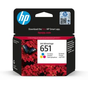 HP 651 TRI COLOR INK CARTRIDGE