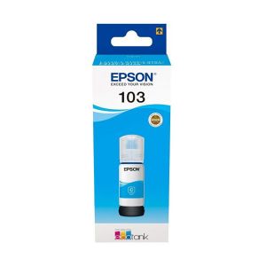 EPSON 103 EcoTank Cyan ink bottle