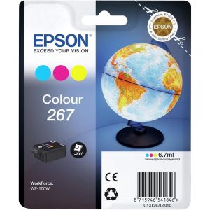 Singlepack Colour 267 Ink Cartridge Yield 200 pages