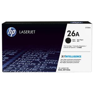 HP 26A BLACK ORIGINAL LSRJT TNR CRTDG