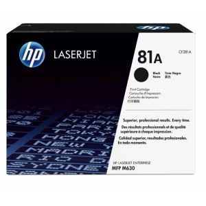 HP 81A Black Original LaserJet Toner Cartridge(CF281A)