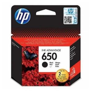 HP 650 Black Original Ink Cartrige (CZ101AK#BHL)
