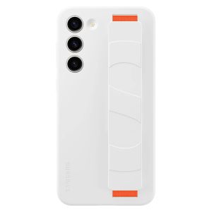 Samsung Case S23 Ultra Silicone Grip Cover WHT EF-GS918TWEGWW