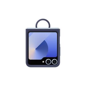 SAMSUNG Flip6 Silicone Case with Ring DARK BLUE