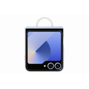 SAMSUNG Flip6 Clear Case with Ring Transparancy