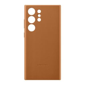Samsung Case S23 Ultra Leather Cover Brown EF-VS918LAEGWW