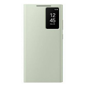 Samsung Galaxy S24 Ultra Smart View Wallet Smart Phone Case Light Green (EF-ZS928CGEGWW)