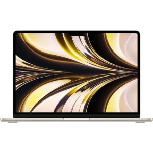 Apple MacBook Air (2022) M2 Liquid Retina 13.6" 8-Core CPU 16GB RAM 256GB SSD macOS Notebook Starlight (MC7W4ZS/A)