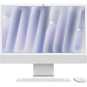 Apple iMac M4 Retina 24" 10C CPU 16GB RAM 256GB SSD macOS AIO Silver(MD3H4ZS/A)