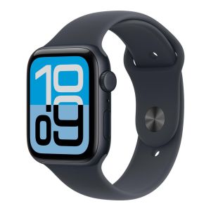 Apple Watch SE 3 GPS 44mm Midnight Aluminium Case with Midnight Sport Band M/L (MEHQ4AF/A)