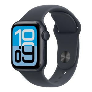 Apple Watch SE 3 GPS + Cellular 40mm Midnight Aluminium Case with Midnight Sport Band S/M (MEP94AF/A)
