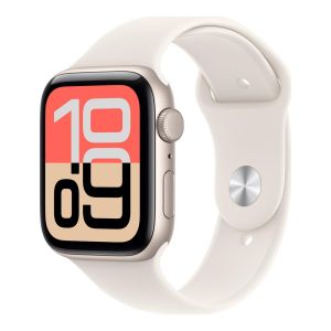 Apple Watch SE 3 GPS + Cellular 44mm Starlight Aluminium Case with Starlight Sport Band M/L (MEPF4AF/A)