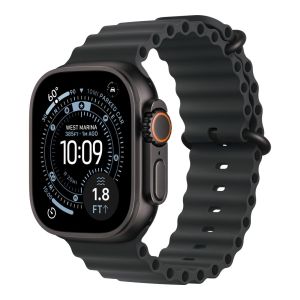 Apple Watch Ultra 3 GPS + Cellular 49mm Black Titanium Case with Black Ocean Band (MF0J4AF/A)