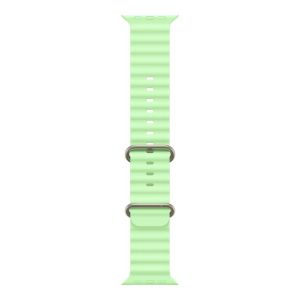 Apple 49mm Ocean Band Natural Titanium Finish Neon Green (MGCF4ZM/A)