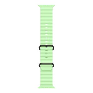 Apple 49mm Ocean Band Black Titanium Finish Neon Green (MGCL4ZM/A)