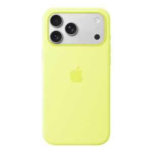 Apple iPhone 17 Pro Max Silicone Case with MagSafe Neon Yellow (MGFM4ZM/A)