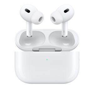 Apple AirPods Pro (2nd Generation) with MagSafe Charging Case USB C White (MTJV3ZE/A)