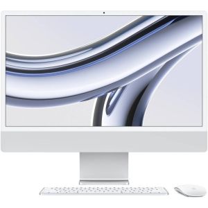 Apple iMac (2024) M4 24-inches 10C CPU 10C GPU 16GB RAM 256GB SSD AIO Silver (MWUU3ZS/A)